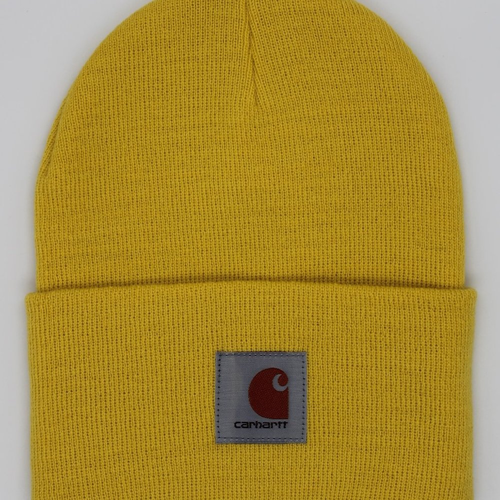 Carhartt Yellow Knit Beanie